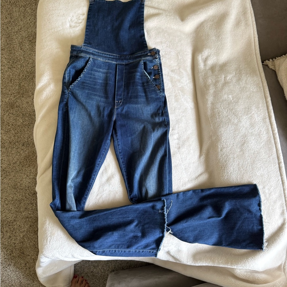 Mother Denim Overalls Like New
